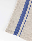 Blue & Tan Wide Stripe Dish Cloth