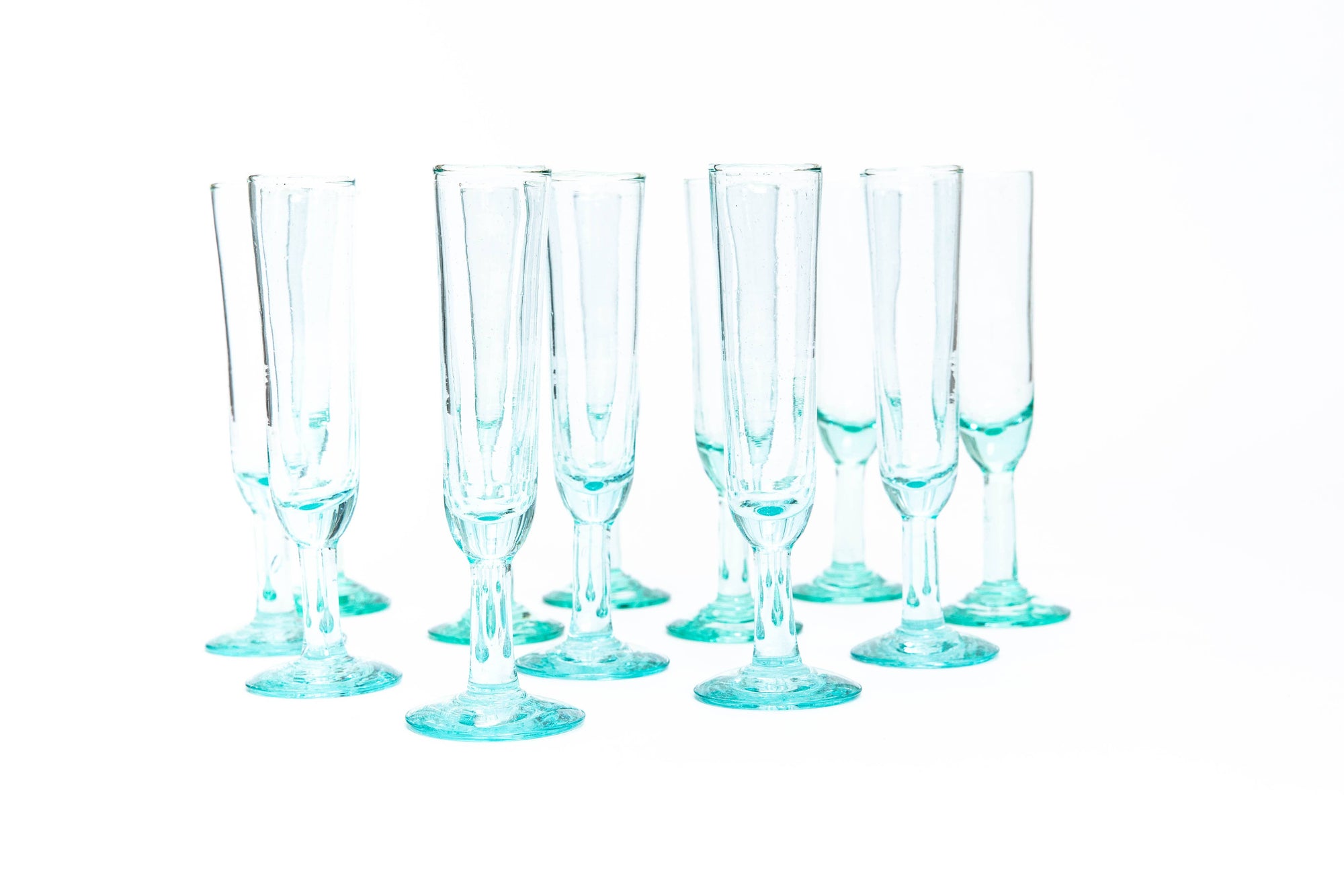 Handblown Champagne Flute