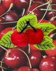 Large Cherries Hair Claw Clip