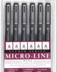 Studio Series Micro-Line Pen Set (Set of 6)