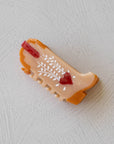 Eco My Sweet Heart Cowboy Boots Hair Claw Clip: Mint Caramel