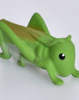 Grasshopper Natural Rubber Teether, Rattle & Bath Toy