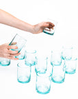 Handblown Clear Tumbler