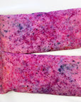 Naturally Dyed Silk Eye Pillow with Organic Filling: Multicolor Speckes