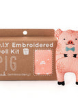 Pig - Embroidery Kit