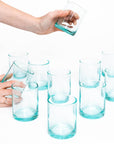Handblown Clear Tumbler