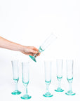 Handblown Champagne Flute