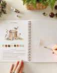 Woodland watercolor workbook