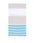 Light Weight 100% Cotton Beach Towels - Orange/Pink