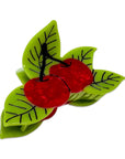 Large Cherries Hair Claw Clip