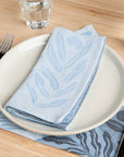 Danica Studio Entwine Woven Cotton Jacquard Napkins Set of 4