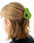 Midi Avocado Hair Claw Clip