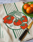 Tomato Harvest - Flour Sack Furoshiki Towel