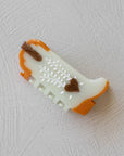 Eco My Sweet Heart Cowboy Boots Hair Claw Clip: Mint Caramel