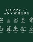 Light Weight 100% Cotton Beach Towels - Red/Navy
