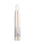 Beeswax Taper Candles: Ivory - 10"