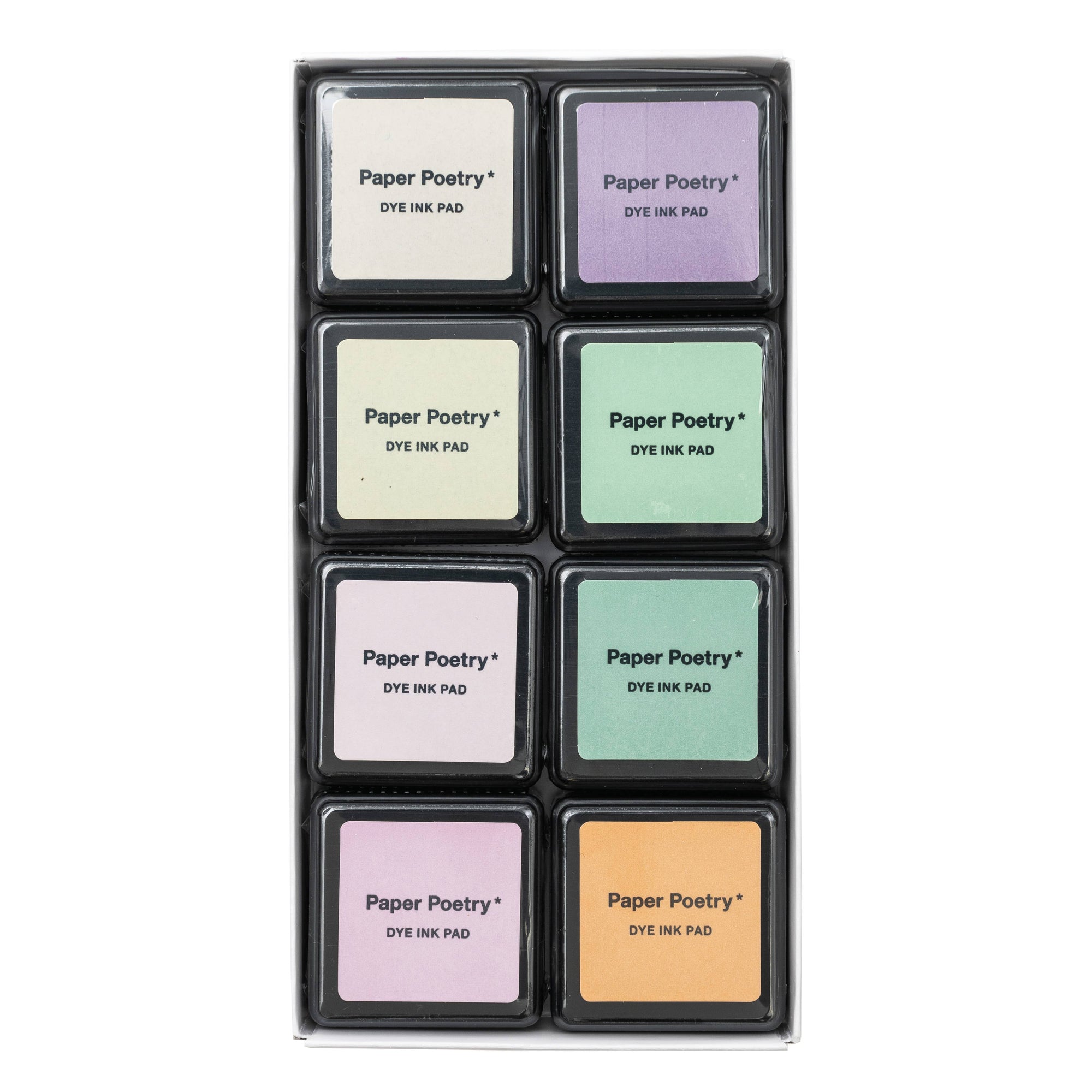 Stamp Ink Pad Set, Pastels