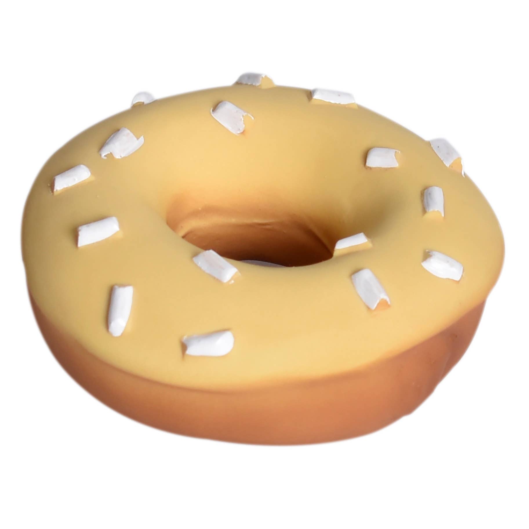 Donut Natural Rubber Teether and Rattle