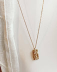 Birth Month Flower Necklace