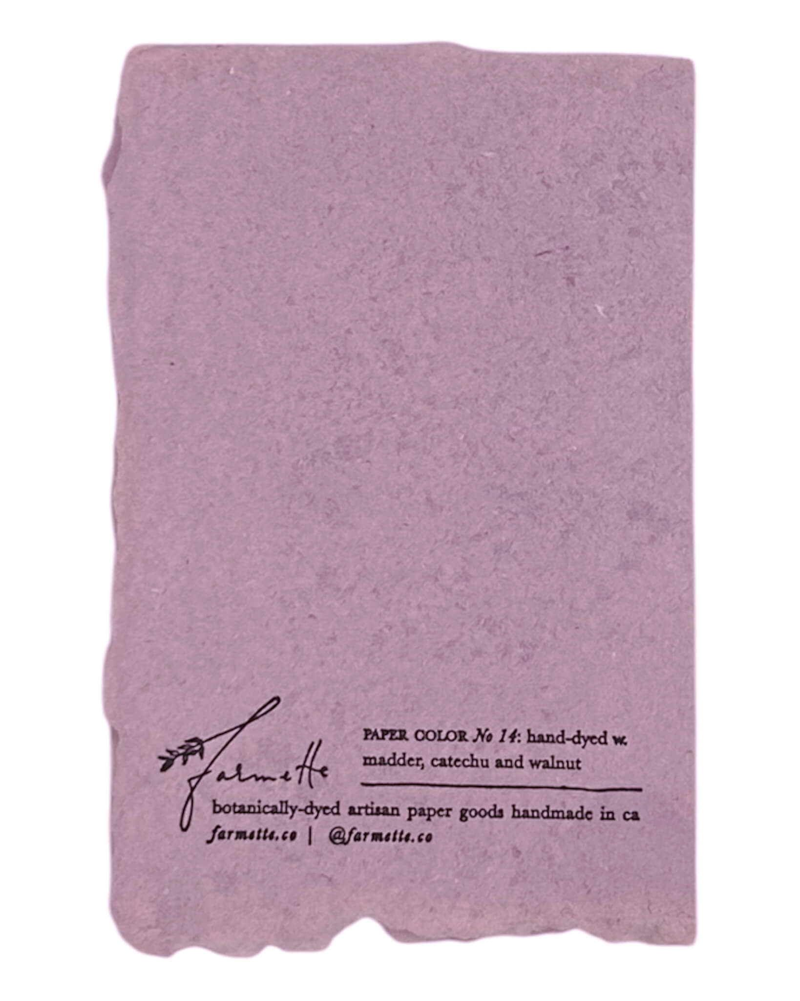 Handwritten “Happy Valentine’s Day” Card Mauve