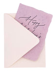 Handwritten “Happy Valentine’s Day” Card Mauve