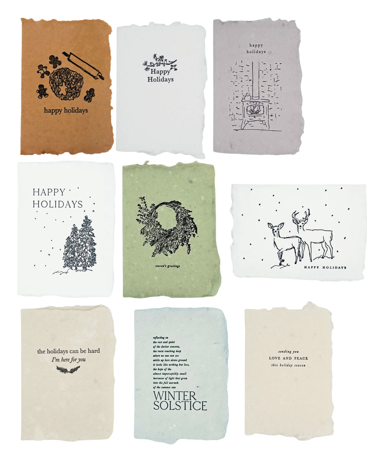 Happy Holidays Card Collection