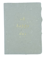 oh happy day card