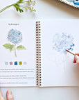 Flowers watercolor workbook