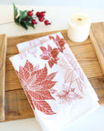 Poinsettia Tea Towel