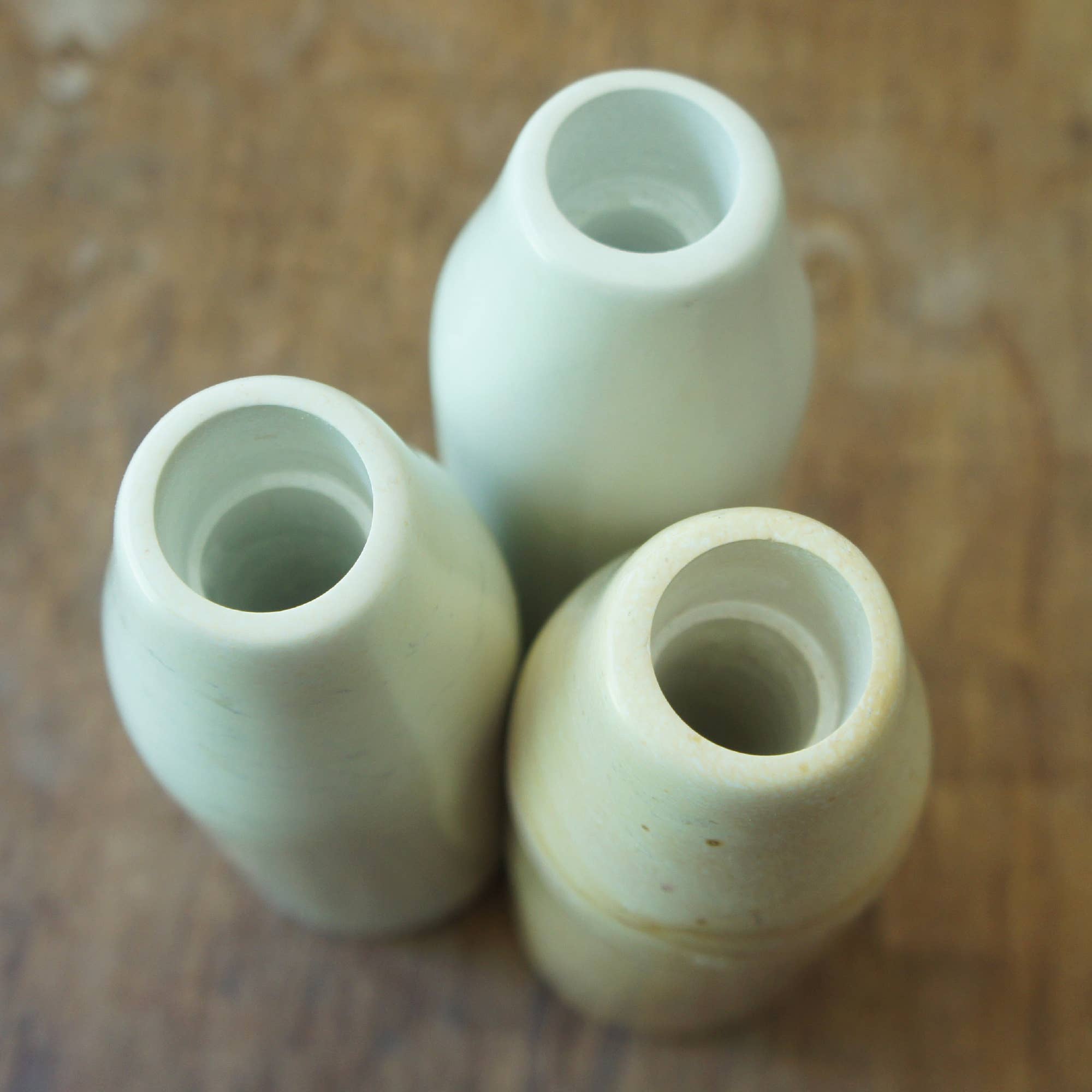 Natural Candleholder Vases: Small 5 inches