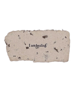 I am healing affirmation card