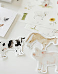 Cow sticker
