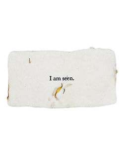 I am seen affirmation card