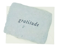 gratitude note card