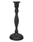 Cast Iron Handmade Taper Candle Holders - 7"