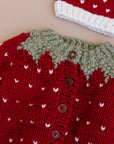 Little Strawberry Hat - S (6-24M)/ XS 3-6m