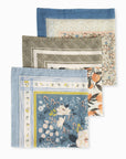 Bloom Field Flutterby Bandana - Blue Floral