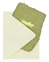 locust grasshopper note card