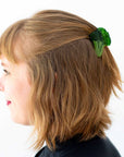 Midi Broccoli Hair Claw Clip