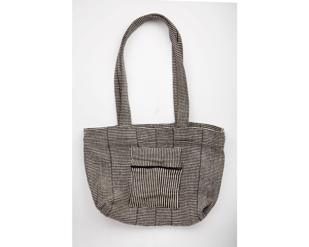 Cotton Weave "To Go" Tote