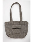 Cotton Weave "To Go" Tote
