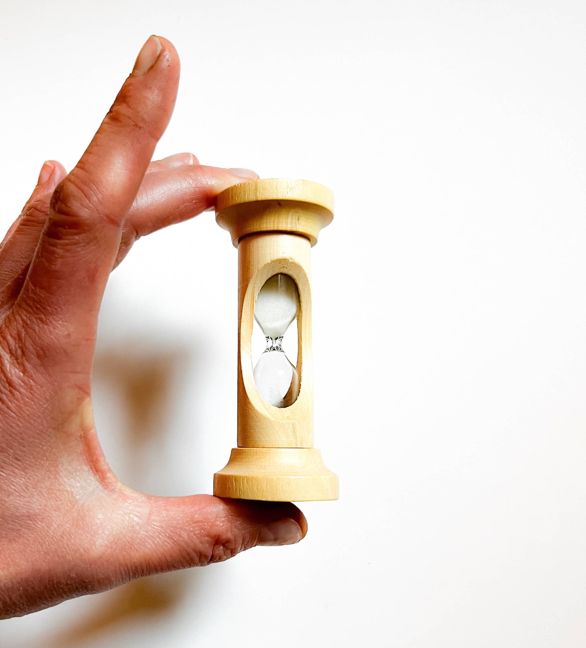 Kitchen hourglass timer