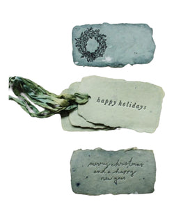 Holiday tags // place cards // tiny notes