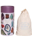 Gemstones Puzzle – 500 Pc Tube with Vintage Illustrations