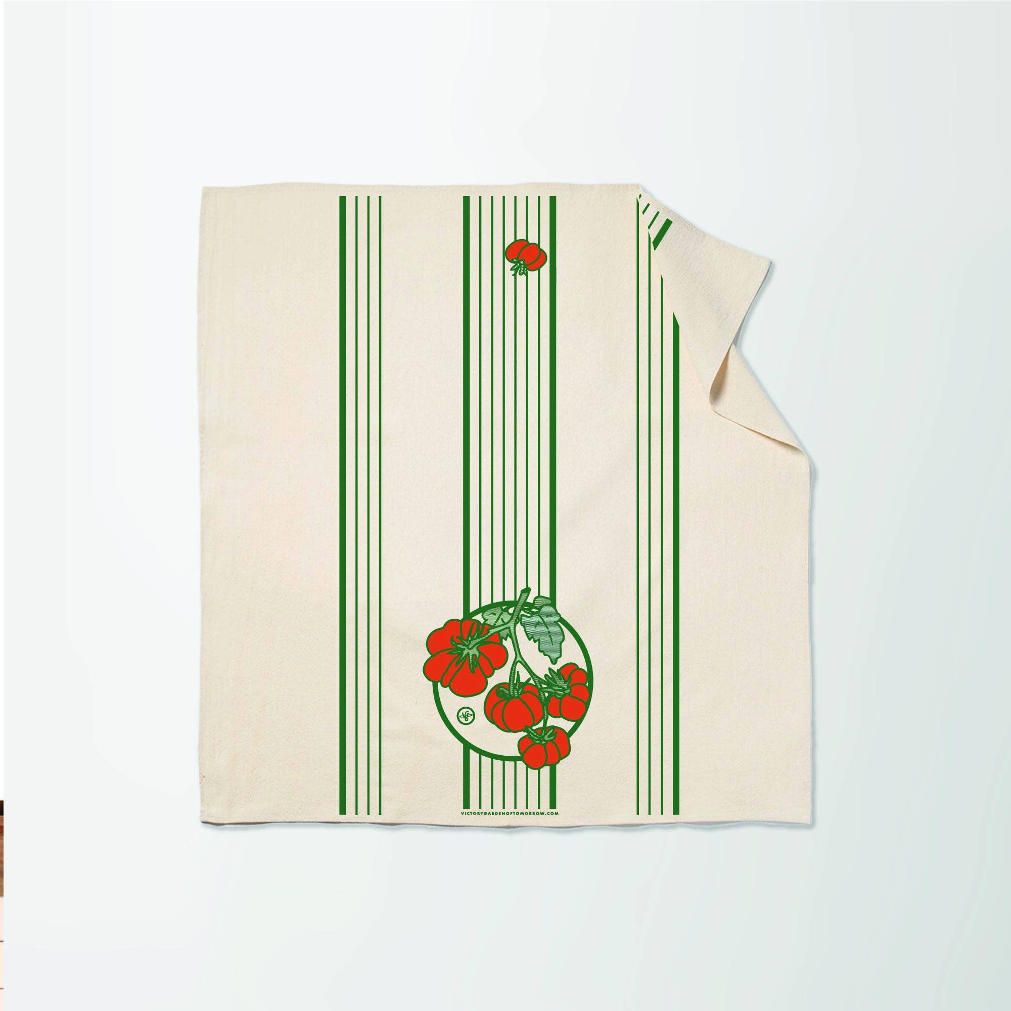 Tomato Harvest - Flour Sack Furoshiki Towel