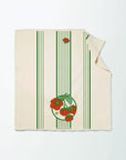 Tomato Harvest - Flour Sack Furoshiki Towel