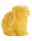 100% Beeswax Bunny Candle