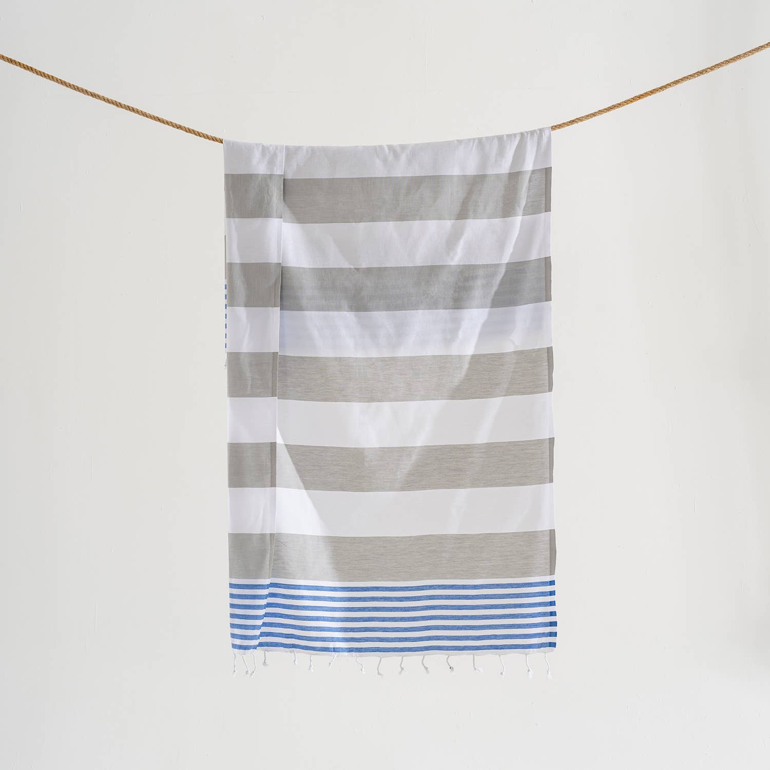 Light Weight 100% Cotton Beach Towels - Orange/Pink