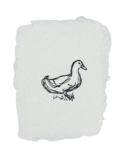 duck sketch note card