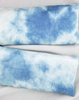 Naturally Dyed Silk Eye Pillow with Organic Filling: Multicolor Speckes